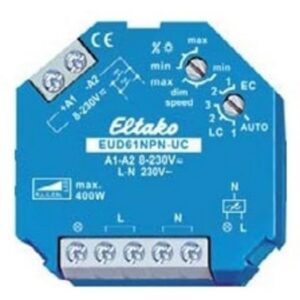 ELTAKO - Télévariateur à encaster sans raccord N 400W - EUD61NPN-UC