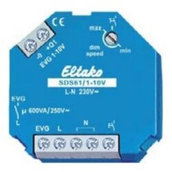 ELTAKO - Variateur 1-10V pour EVG 1no 600VA enc. - SDS61/1-10V
