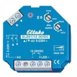 ELTAKO - Variateur électronique encastré pour 12-36V LED's