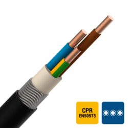 ENERGIEKABEL - EXAVB câble d'énergie XLPE/PVC armé 1kV Cca s3d2a3 4G10mm² - EXAVB4G10-CCA B 1000