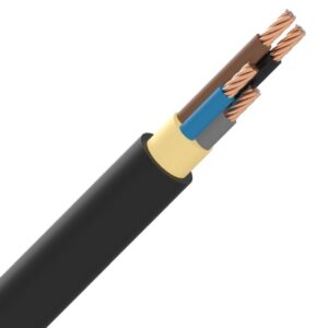 ENERGIEKABEL - EXVB câble d'énergie et de raccordement XLPE/PVC 1kV Eca noir 4X25mm² - EXVB4X25-ECA B 500