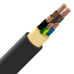 ENERGIEKABEL - EXVB câble d'énergie et de raccordement XLPE/PVC 1kV Eca noir 5G25mm² - EXVB5G25-ECA B 1000