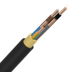 ENERGIEKABEL - EXVB câble d'énergie et de raccordement XLPE/PVC 1kV Eca noir 5G6mm² - EXVB5G6-ECA B 500