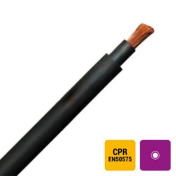 ENERGIEKABEL - H07RN-F câble caoutchouc souple mono 750V Eca noir 1X120mm² - H07RN-F1X120-ECA B 1000