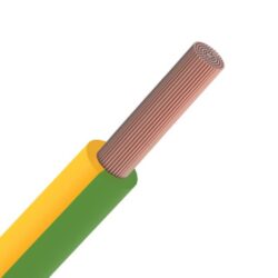 ENERGIEKABEL - H07Z1-K fil sans halogène souple 750V Cca s1d2a1 70°C Vert/Jaune 95mm² - H07Z1-K95YG-CCA B 1000