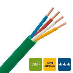 ENERGIEKABEL - SGG câble signalisation LS0H intérieur 150V Cca s1d2a1 vert 16X0
