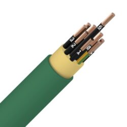 ENERGIEKABEL - XGB câble d'installation XLPE/LS0H 1kV Cca s1d2a1 multi vert 10G1