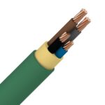 ENERGIEKABEL - XGB câble d'installation XLPE/LS0H 1kV Cca s1d2a1 vert 4X35mm² - XGB4X35-CCA B 1000