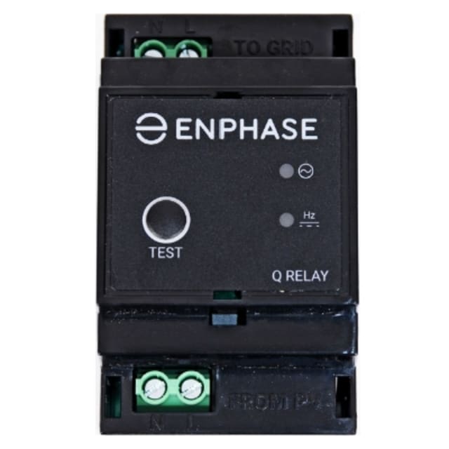 Relais Q ENPHASE Q-RELAY-1P-INT Relais monophasé Q Relay avec bornes à vis et bouton test