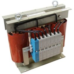 Autotransformateur triphasé 25kVA 2514, configuration visible