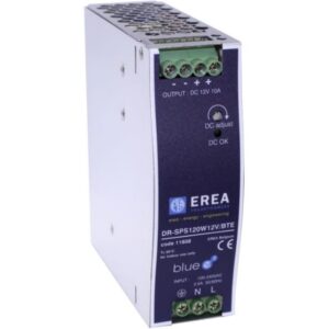 EREA - Alimentation à découpage DC-230V AC // 12V DC In 10A-P 120W rail-DIN - 11808
