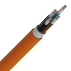 Câble électrique FR2 Rf 2h 0,6/1kV bleu, configuration visible
