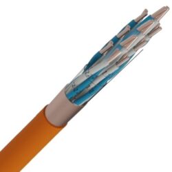 EUROSAFE - EUROSAFE TELEPHONY NBN 713-020 RF 1h30 LS0H orange 500V 10X2X0