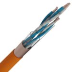EUROSAFE - EUROSAFE TELEPHONY NBN 713-020 RF 1h30 LS0H orange 500V 3X2X0