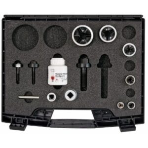 EXPERTO - Coffret d'emporte-pièces Tristar ISO12->40 avec axes - 36692E