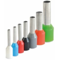 Détails visibles de Embout de câble isolé noir 25 mm² longueur 29 pour Embouts de câblage