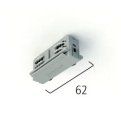 Raccord droit blanc 555 1 1206 6, finition Blanc trafic