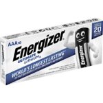 Energizer - Pile Ultimate Lithium - AAA - FR03 - boîte 10 pcs. - L92BP10