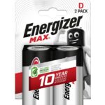 Energizer - Pile alcaline Max - D 1