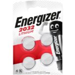 Energizer - Pile bouton Energizer Ultimate Lithium Triple Safety CR2032 - blister 4 pièces - CR2032ULTS4
