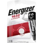 Energizer - Pile bouton Lithium 3V CR1632 - blister 1 pc. - CR1632