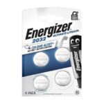 Energizer - Pile bouton Ultimate Lithium 3V CR2032 - blister 4 pcs. - CR2032U4