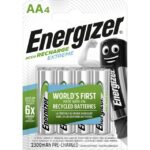 Energizer - Pile rechargeable Recharge Extreme - AA 2300mAh - blister 4 pcs. - 4HR6EX2300
