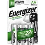 Energizer - Pile rechargeable Recharge Power Plus - AA 2000mAh - blister 4 pcs. - 4HR6PP2000
