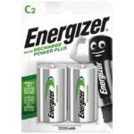 Energizer - Pile rechargeable Recharge Power Plus - C 2500mAh - blister 2 pcs. - 2/HR14