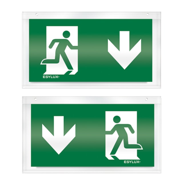 Esylux - Plexi avec pictogramme recto/verso Esylux - Plexi avec pictogramme recto/verso