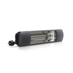 Etherma - Radiateur infrarouge EXO COMFORT 1800W Noir 9011 IP65 - 45055