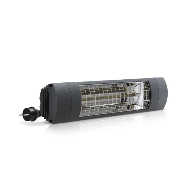 Etherma - Radiateur infrarouge EXO COMFORT 1800W Noir 9011 IP65 - 45055 Etherma - Radiateur infrarouge EXO COMFORT 1800W Noir 9011 IP65 - 45055