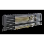 Etherma - Radiateur infrarouge EXO PRO 2000W Noir 9011 IP65 830x155x111mm - 45001