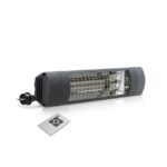 Etherma - Spot infrarouge EXO COMFORT 1800W avec émetteur portatif Noir - 45071