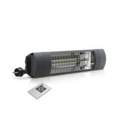 Etherma - Spot infrarouge EXO COMFORT 1800W avec émetteur portatif Noir - 45071