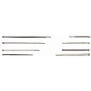 Tige pilote 6,35 x 77 mm pour fraise annulaire avec extrémité de centrage