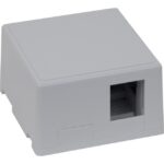 Excel Networking Solutions - Boîtier de montage pour 1 & 2 connecteurs Keystone - 100-021
