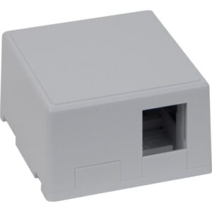 Excel Networking Solutions - Boîtier de montage pour 1 & 2 connecteurs Keystone - 100-021