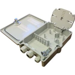 Détails visibles de Coffret d'épissure fibre optique IP65 verrouillable pour Boîtiers fibre optique