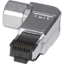 Excel Networking Solutions - Connecteur Rj45 Cat6a Ftp Angulaire Installable Sur Le Terrain - 100-144-06