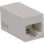 Excel Networking Solutions - Connecteur en ligne RJ45-RJ45 - blanc - 23-0035