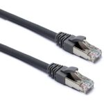 Excel Networking Solutions - Cordon F/FTP Blindé de CAT 6A LS0H 0.5 m - Gris 10PIECES - 100-176-10