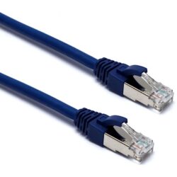 Excel Networking Solutions - Cordon F/FTP Blindé de CAT 6A LS0H 2 m - Bleu - 100-157