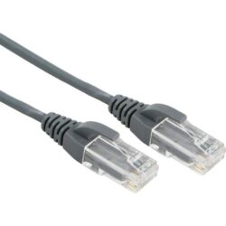 Excel Networking Solutions - Cordon U/UTP Non-blindé Mini de CAT 6 LS0H 2 m - Gris - 100-506