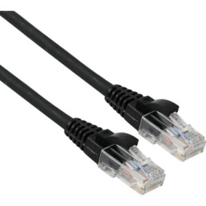 Excel Networking Solutions - Cordon U/UTP Non-blindé de CAT 6 LS0H 5 m - Noir - 100-373