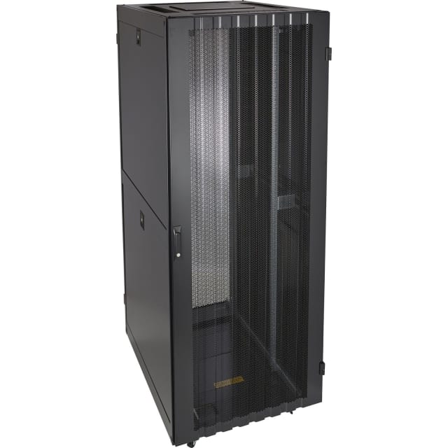 Excel Networking Solutions - Environ SR800 Baie 47U 800x1000mm Porte ondulé et ventilé (A) Double porte venti - 544-47810-WDBR-BK Excel Networking Solutions - Environ SR800 Baie 47U 800x1000mm Porte ondulé et ventilé (A) Double porte venti - 544-47810-WDBR-BK