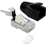 Excel Networking Solutions - Excel Cat6 Cat6A Fast RJ45 STP & Boots PK100 - 100-128-100