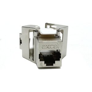 Excel Networking Solutions - Excel Cat6 FTP Low Profile Jack Toolless PK24 - 100-972-24