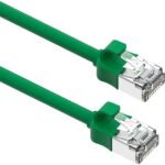 Excel Networking Solutions - Excel Cat6A Mini Patch Lead 28AWG LSOH Blade Booted 2 m Green - 103-262