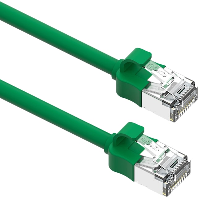 Excel Networking Solutions - Excel Cat6A Mini Patch Lead 28AWG LSOH Blade Booted 2 m Green - 103-262 Excel Networking Solutions - Excel Cat6A Mini Patch Lead 28AWG LSOH Blade Booted 2 m Green - 103-262